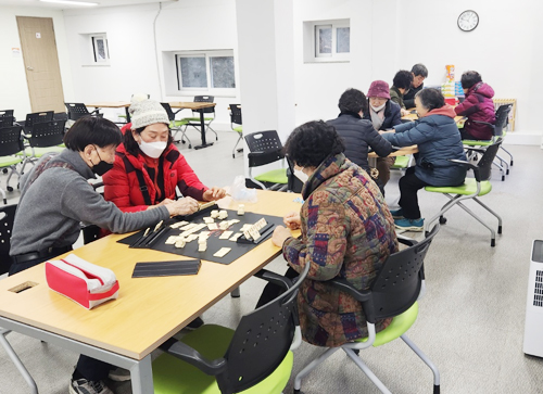 양정쉼터 프로그램사진 탁구교실 활동사진